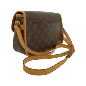 Louis Vuitton Brown Sologne Monogram Shoulder Leather Bag